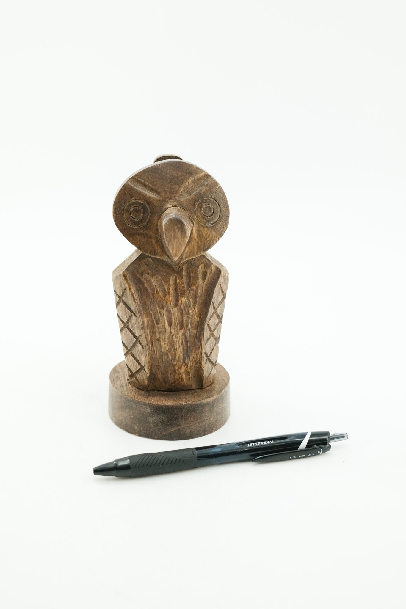 Wooden Bird Eyeglass Stand / 木彫りの鳥の眼鏡スタンド