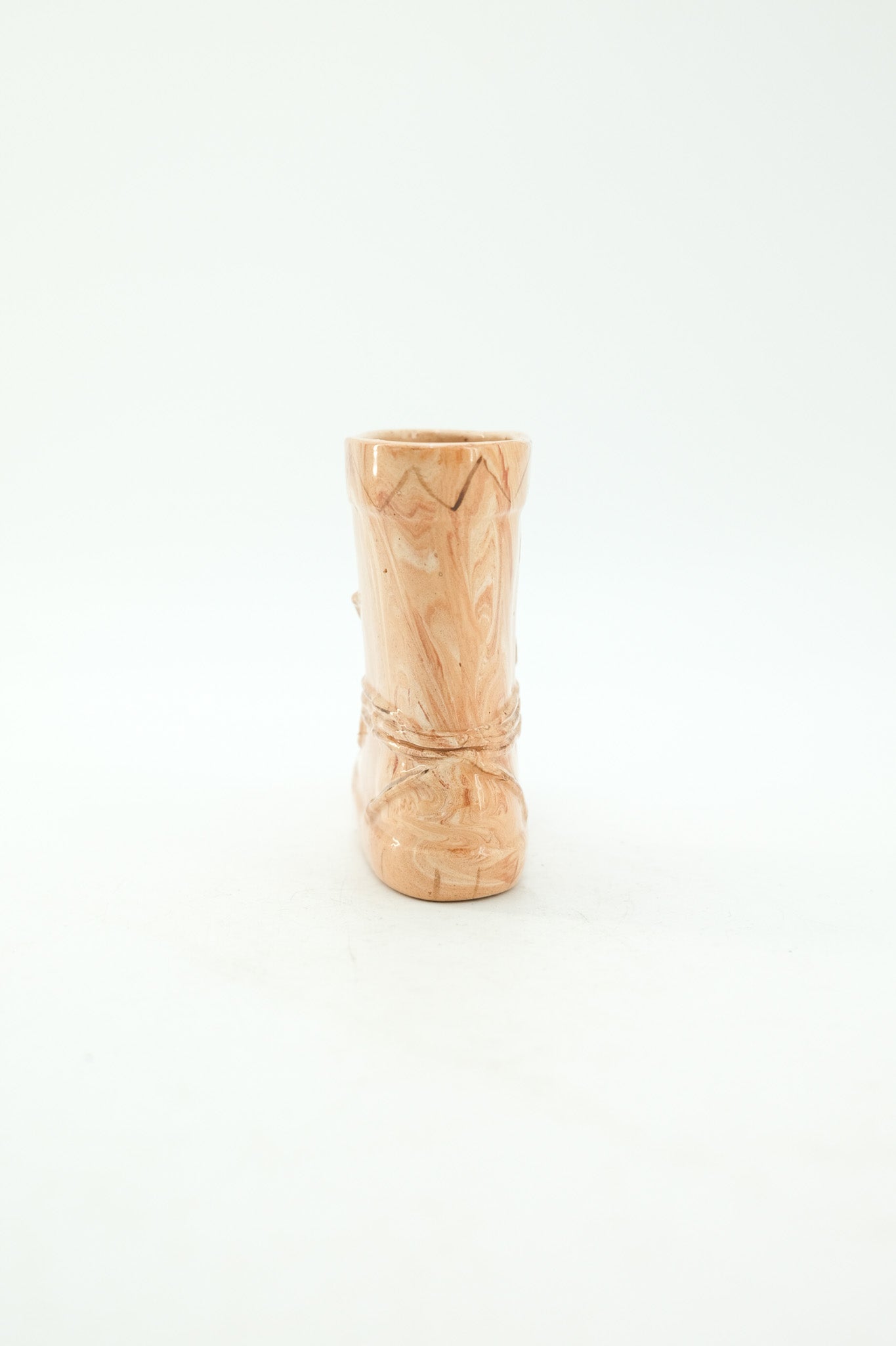 Ceramic Boot Vase / 陶器製ブーツ型フラワーベース