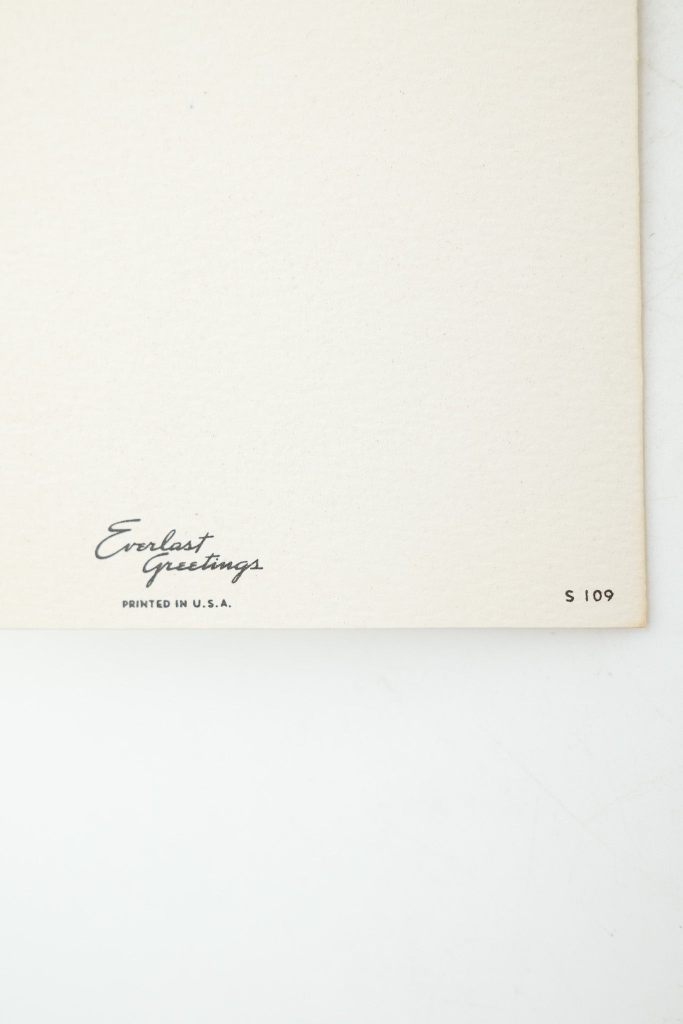 Everlast Greetings Studio Greeting Card / ヴィンテージ デビル メッセージカード（封筒付き）