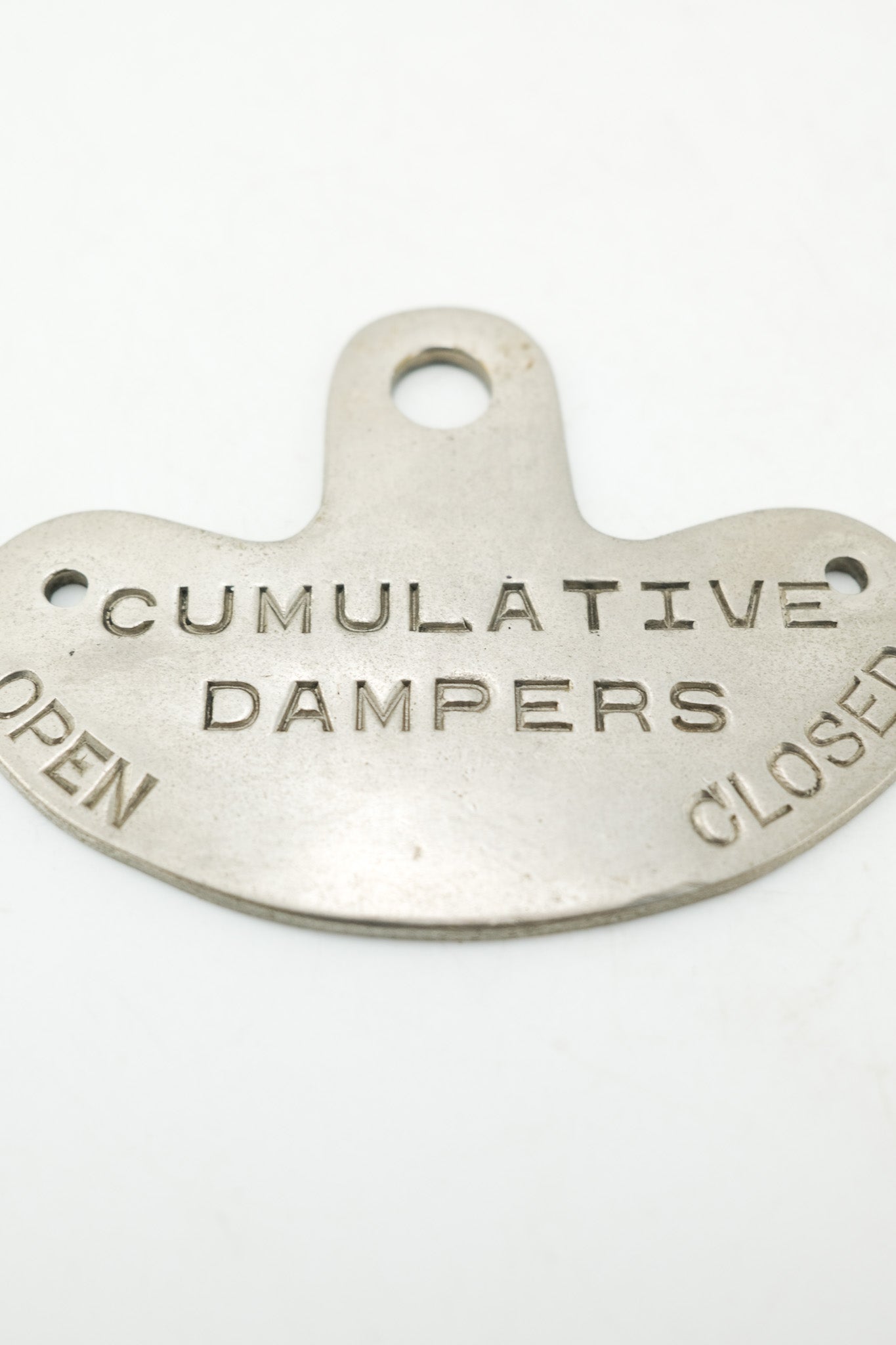 CUMULATIVE DAMPERS Plate / キュムラティブ ダンパーズ プレート