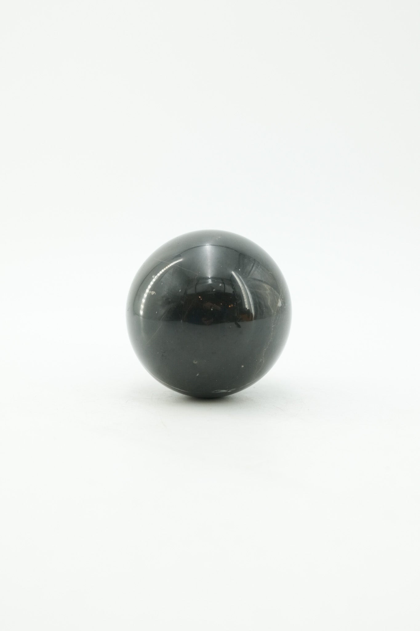 Black Marble Sphere / 黒大理石のスフィア（丸玉）