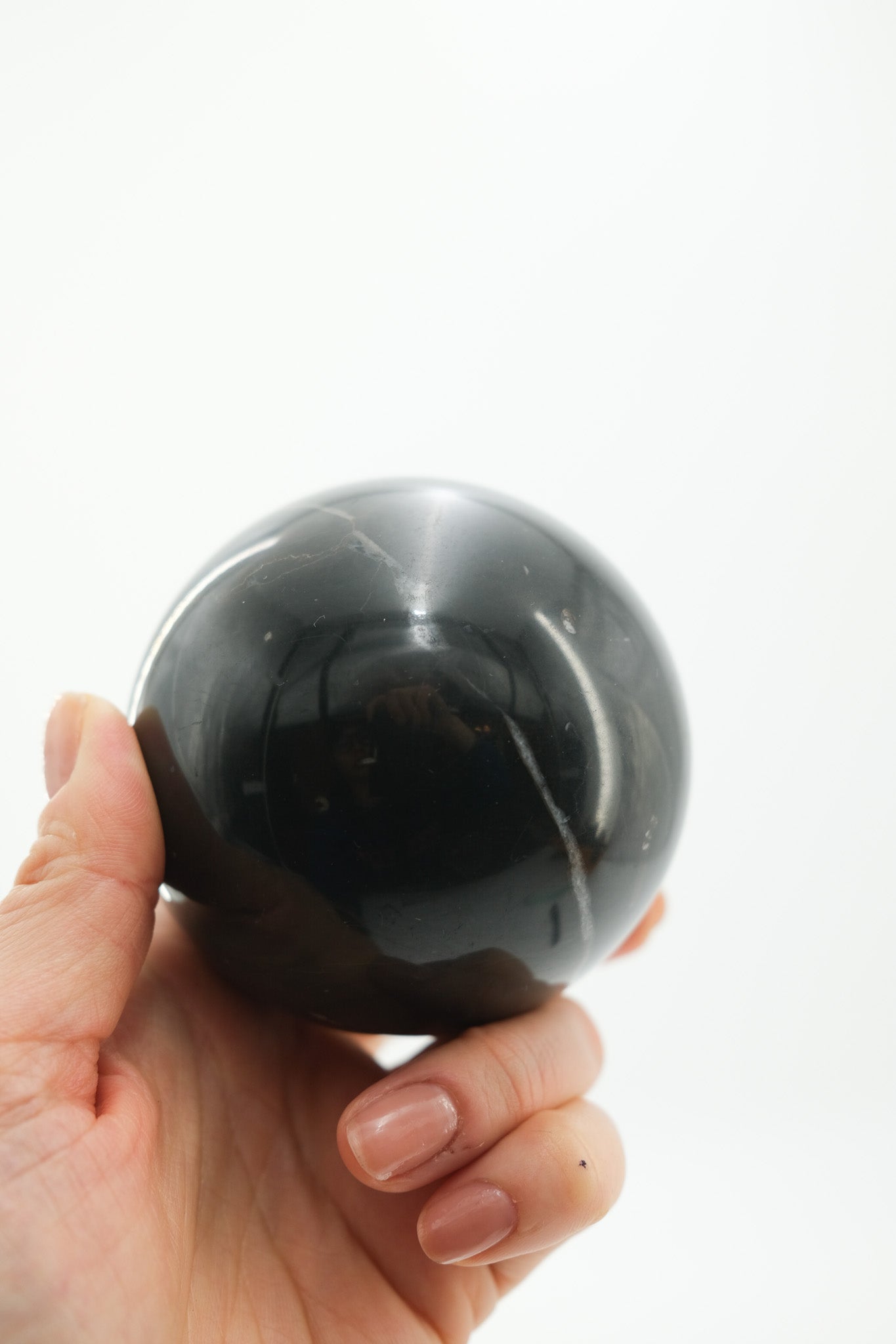 Black Marble Sphere / 黒大理石のスフィア（丸玉）