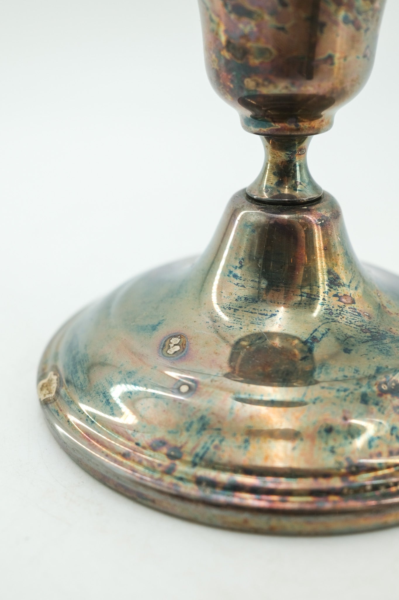 Silver Plated Candle Stand / キャンドルスタンド