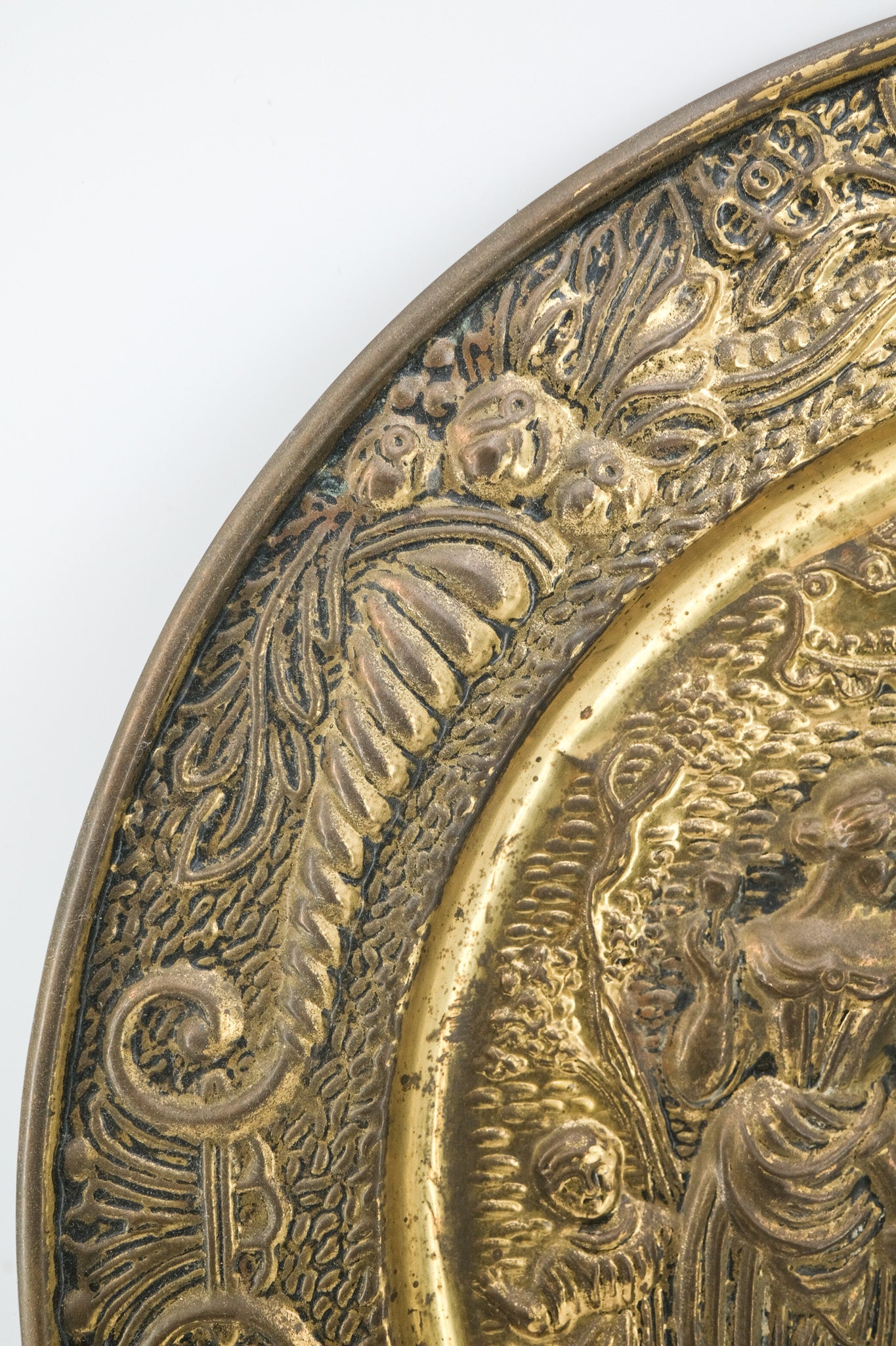 Brass Wall Plate / 真鍮製飾り皿