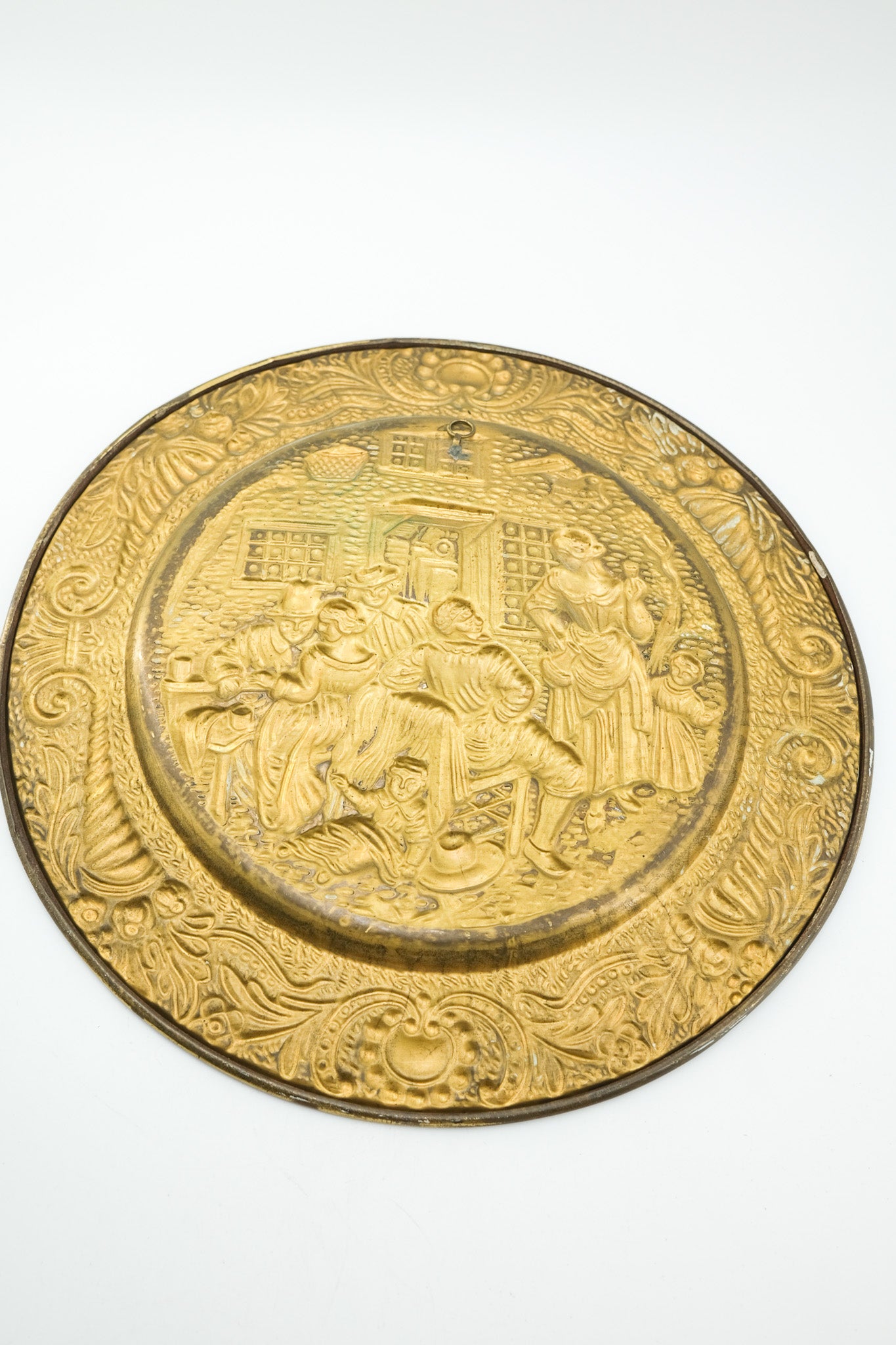 Brass Wall Plate / 真鍮製飾り皿