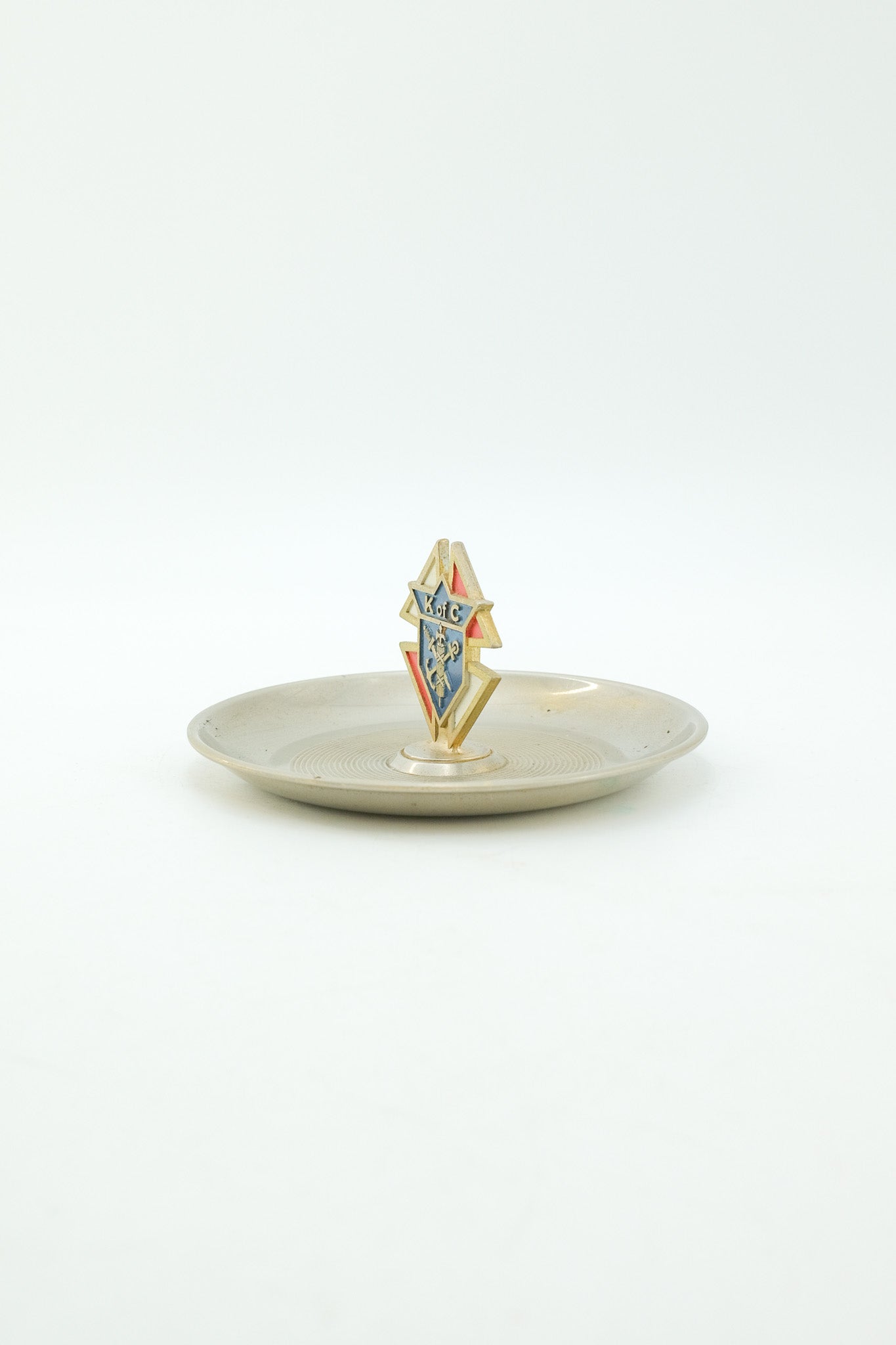 Vintage Knights of Columbus Ashtray / ヴィンテージ コロンブス騎士団 卓上灰皿