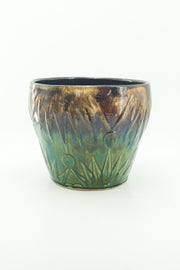 Vintage Sun & Moon Planter 
