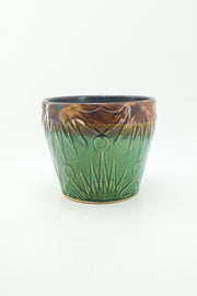 Vintage Sun & Moon Planter 