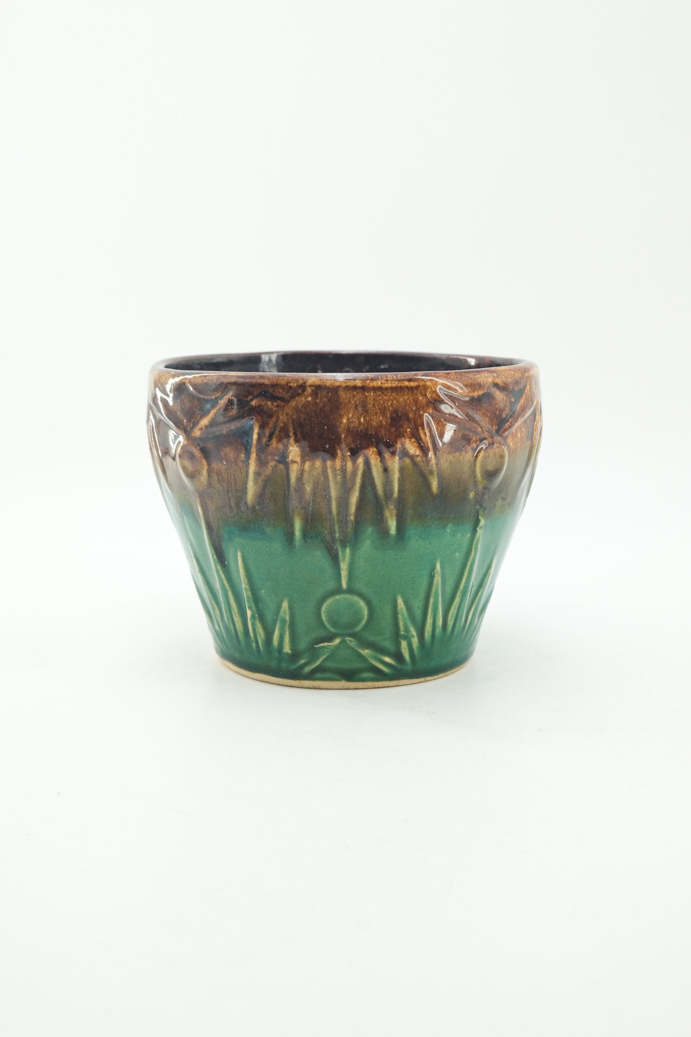 Vintage Sun & Moon Planter 