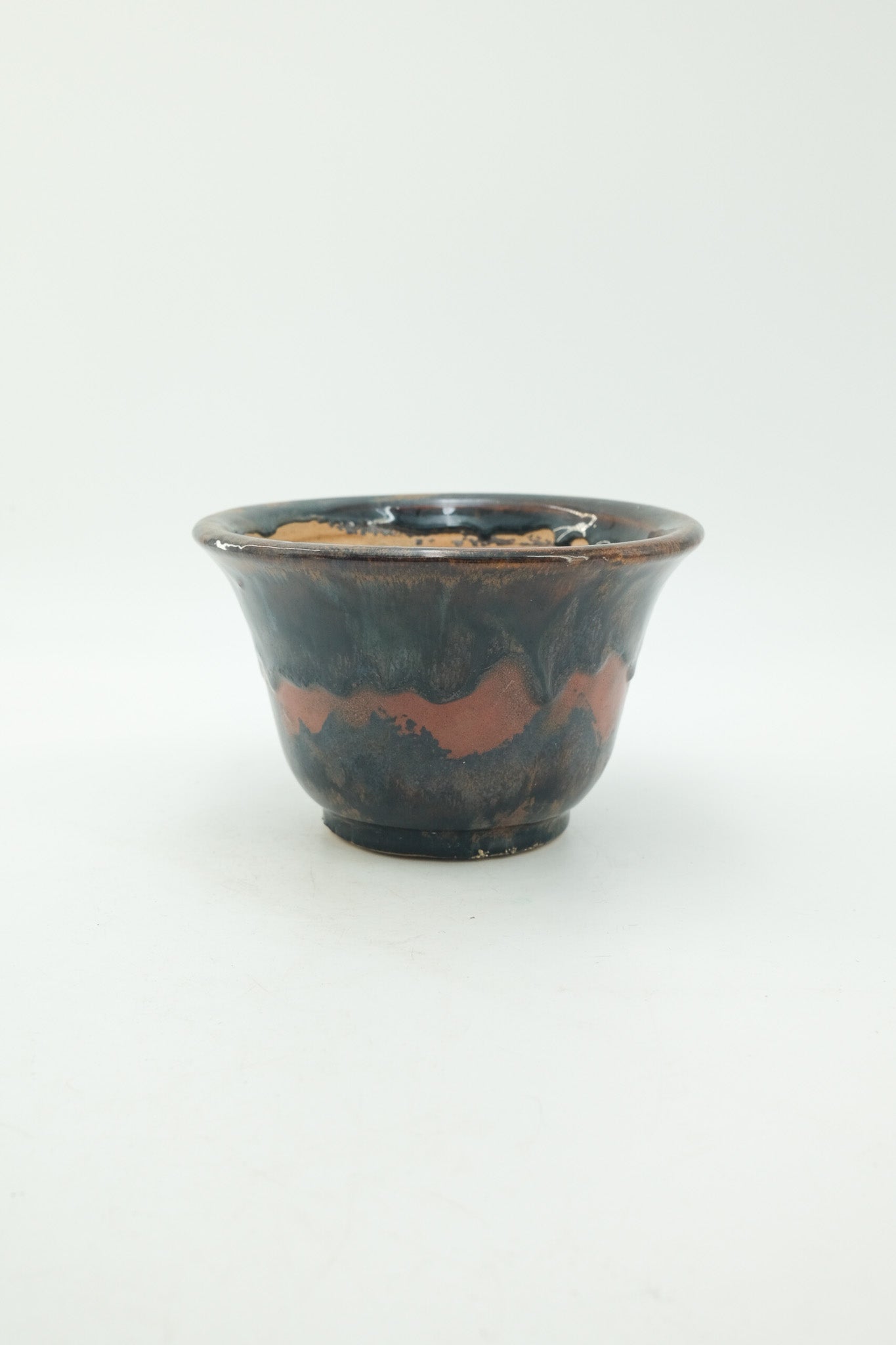 Vintage Studio Pottery Planter / ヴィンテージ スタジオポタリー 陶器鉢