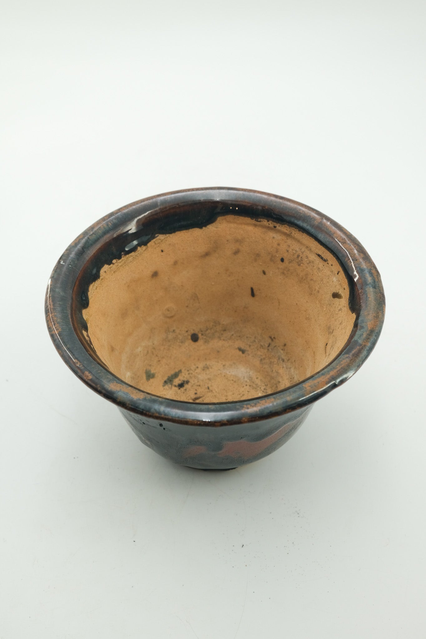 Vintage Studio Pottery Planter / ヴィンテージ スタジオポタリー 陶器鉢