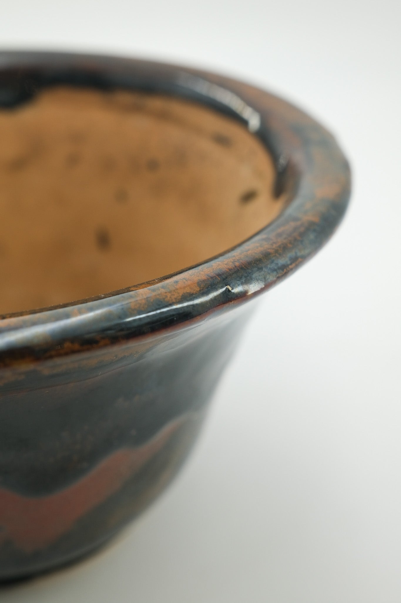 Vintage Studio Pottery Planter / ヴィンテージ スタジオポタリー 陶器鉢