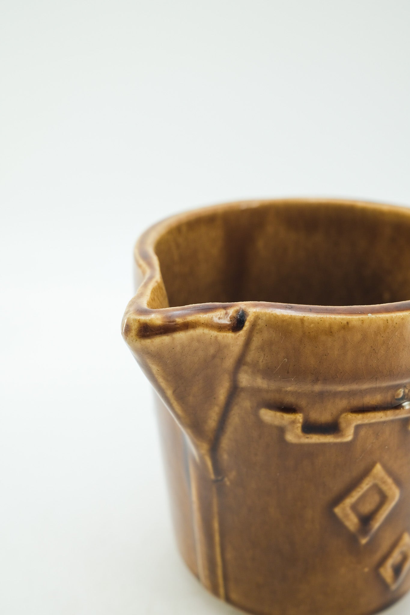 Diamond Pattern Pitcher / ダイヤモンドパターン 片口ポット