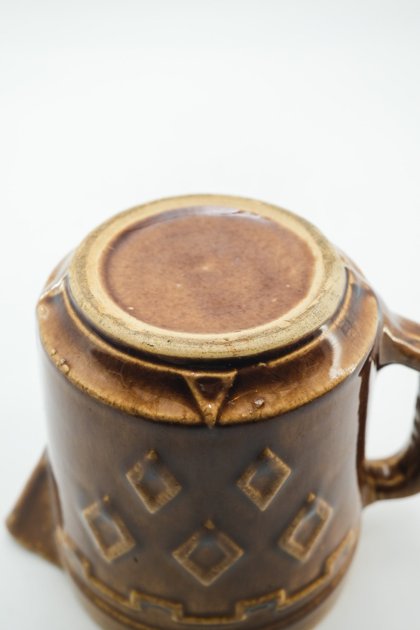 Diamond Pattern Pitcher / ダイヤモンドパターン 片口ポット