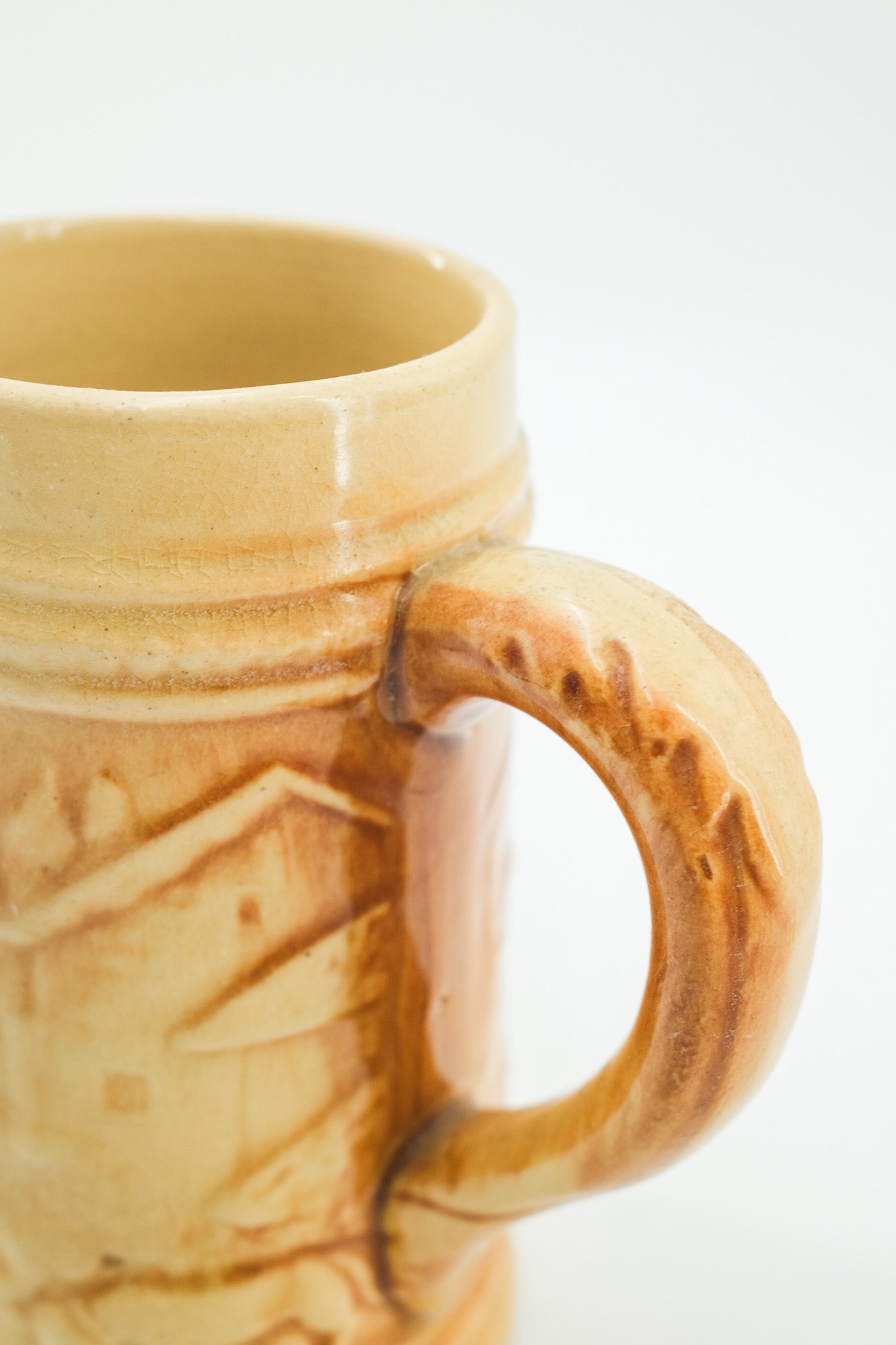 Ceramic Beer Mug / 陶器のビアマグ