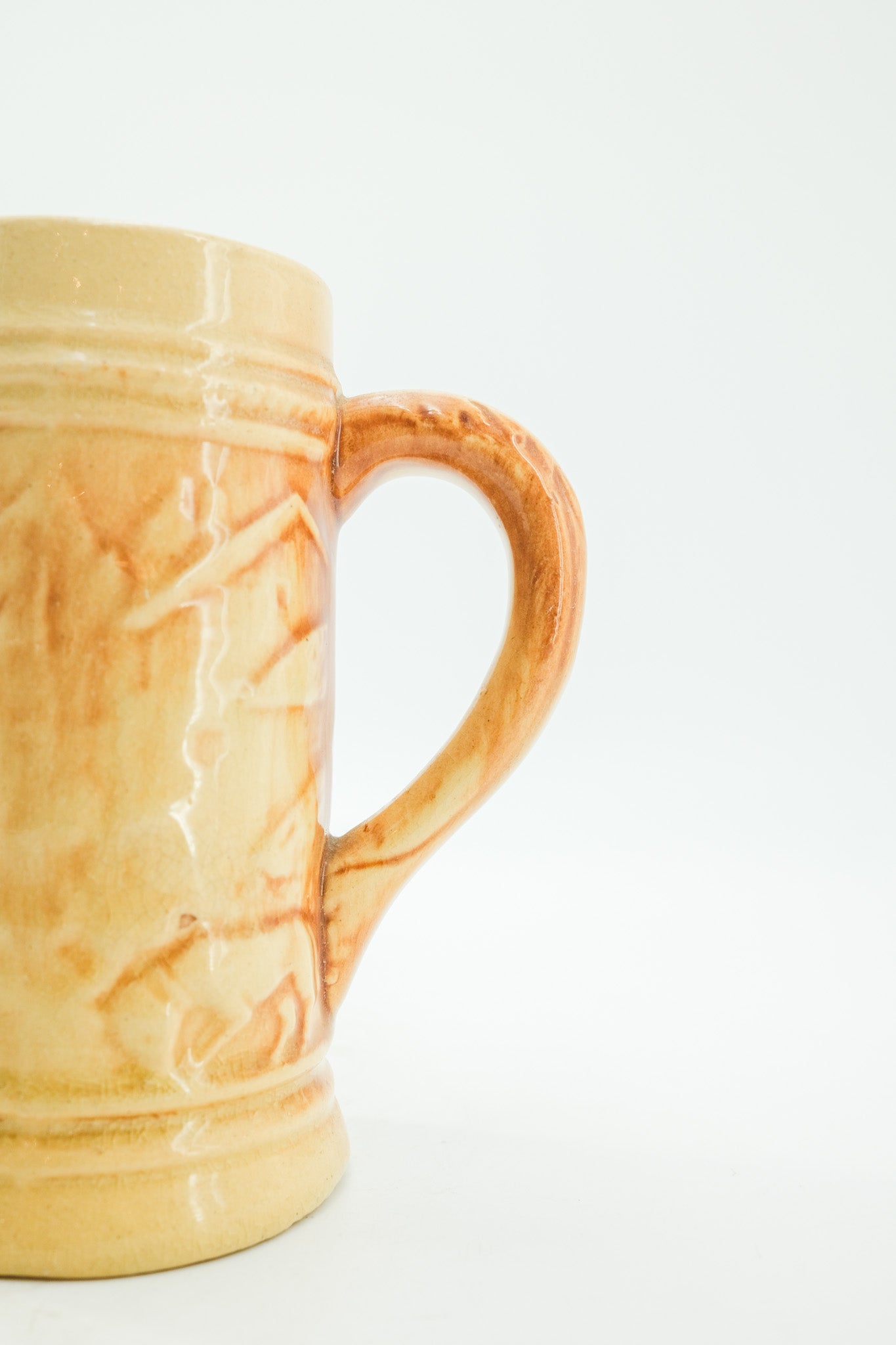 Ceramic Beer Mug / 陶器のビアマグ
