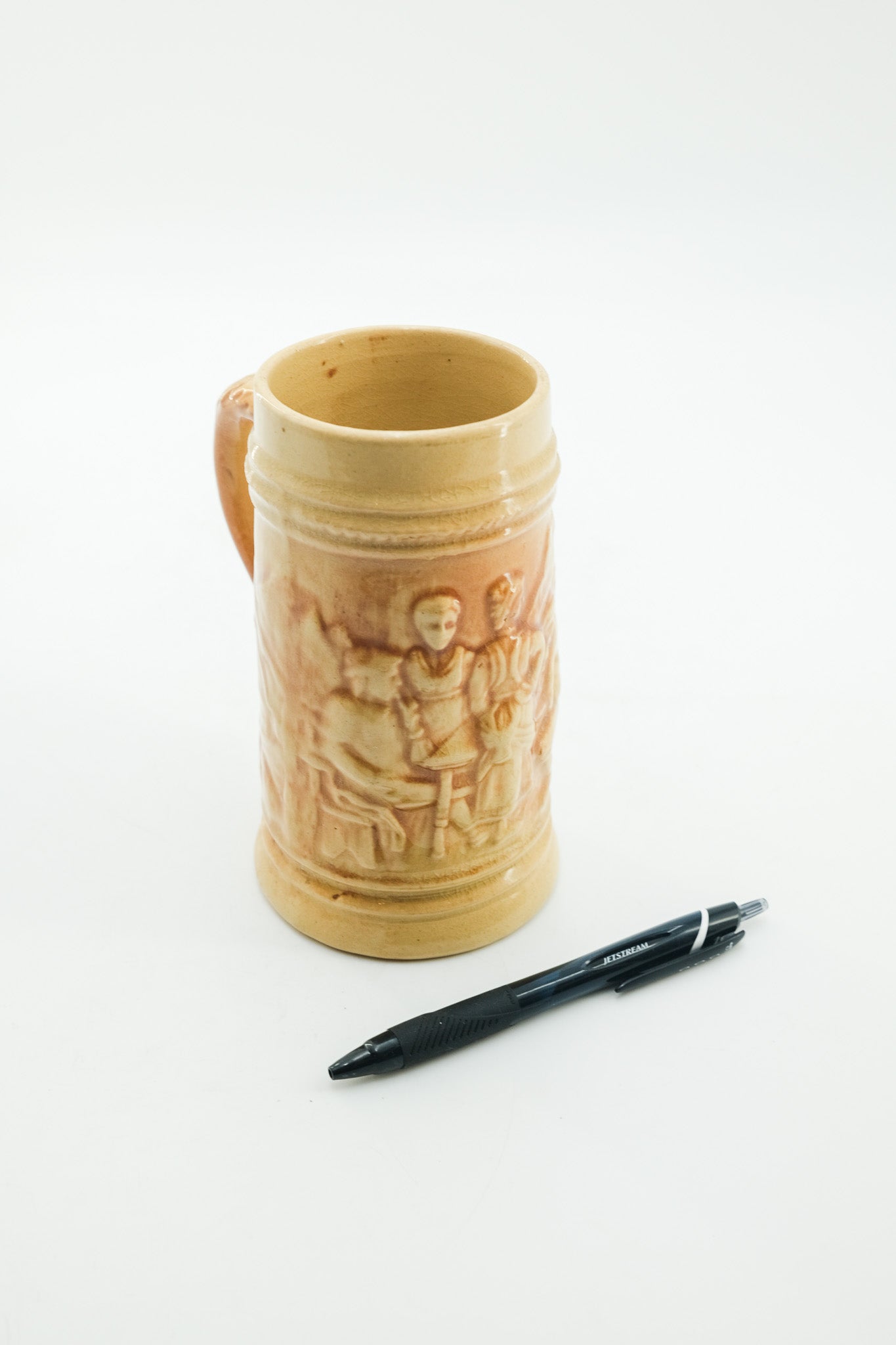 Ceramic Beer Mug / 陶器のビアマグ