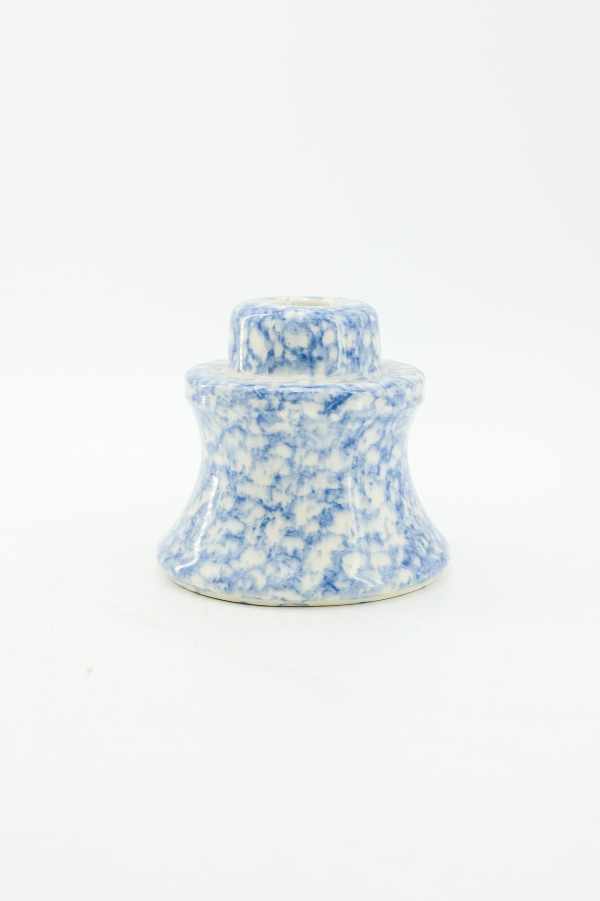 Spongeware Chamberstick Candle Holder / スポンジウェア キャンドルホルダー