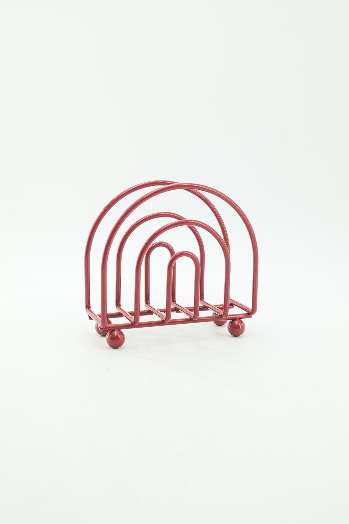 Vintage Metal Menu Holder - Red / アメリカ買付 ヴィンテージ メタル メニューホルダー