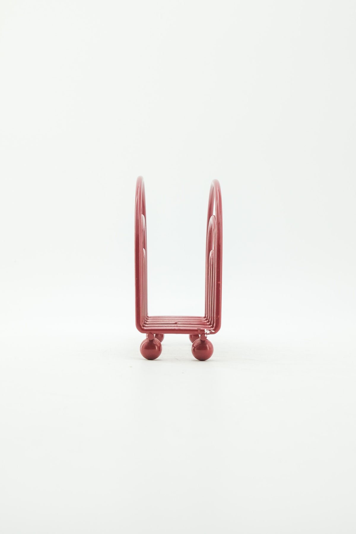 Vintage Metal Menu Holder - Red / アメリカ買付 ヴィンテージ メタル メニューホルダー