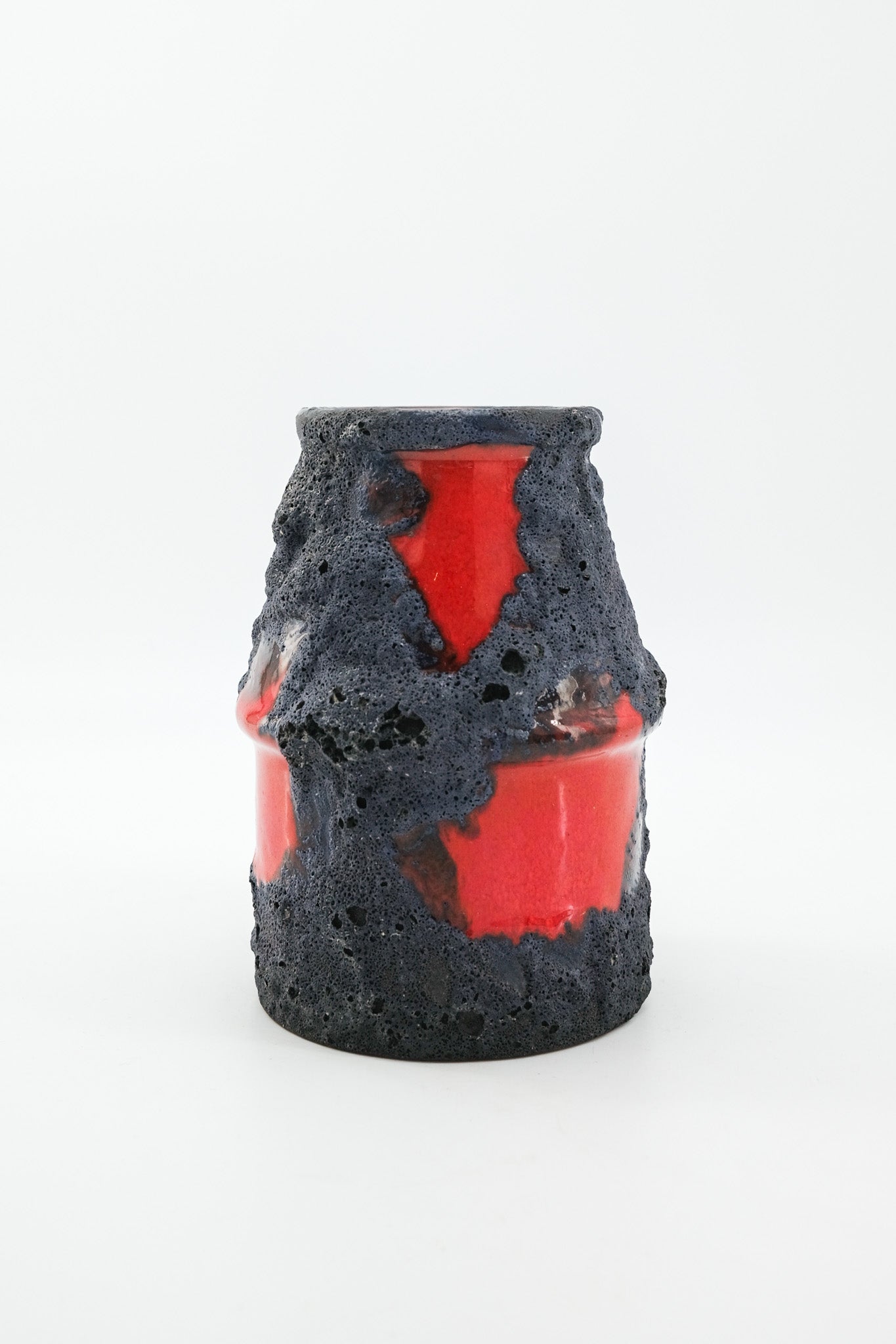Fat Lava West German Pottery Vase / ファットラヴァ 西ドイツ製 陶器 フラワーベース