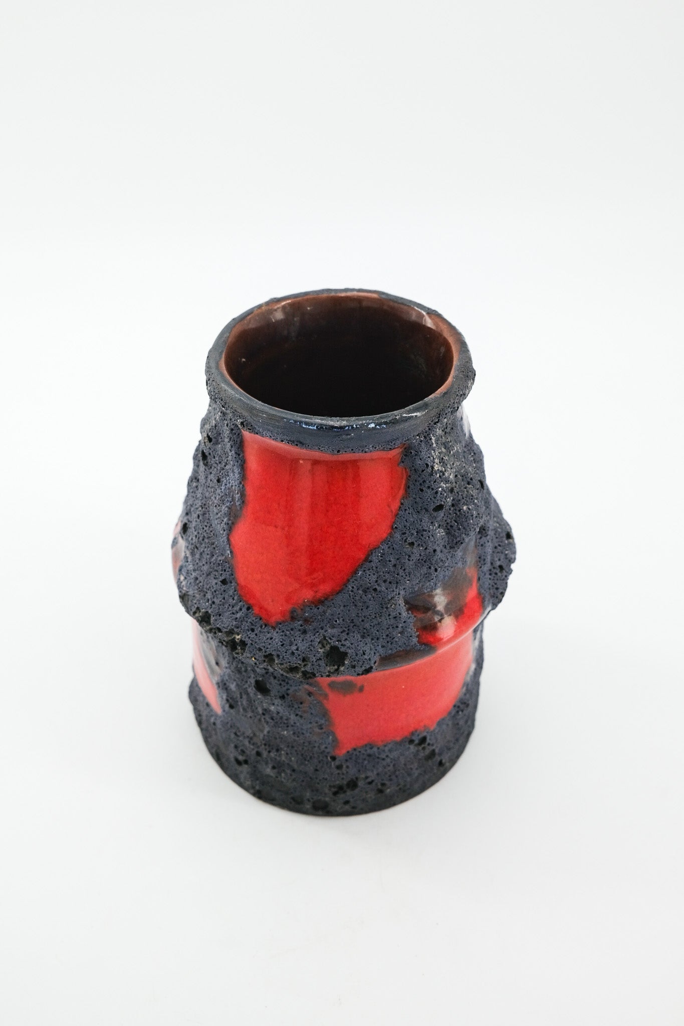 Fat Lava West German Pottery Vase / ファットラヴァ 西ドイツ製 陶器 フラワーベース