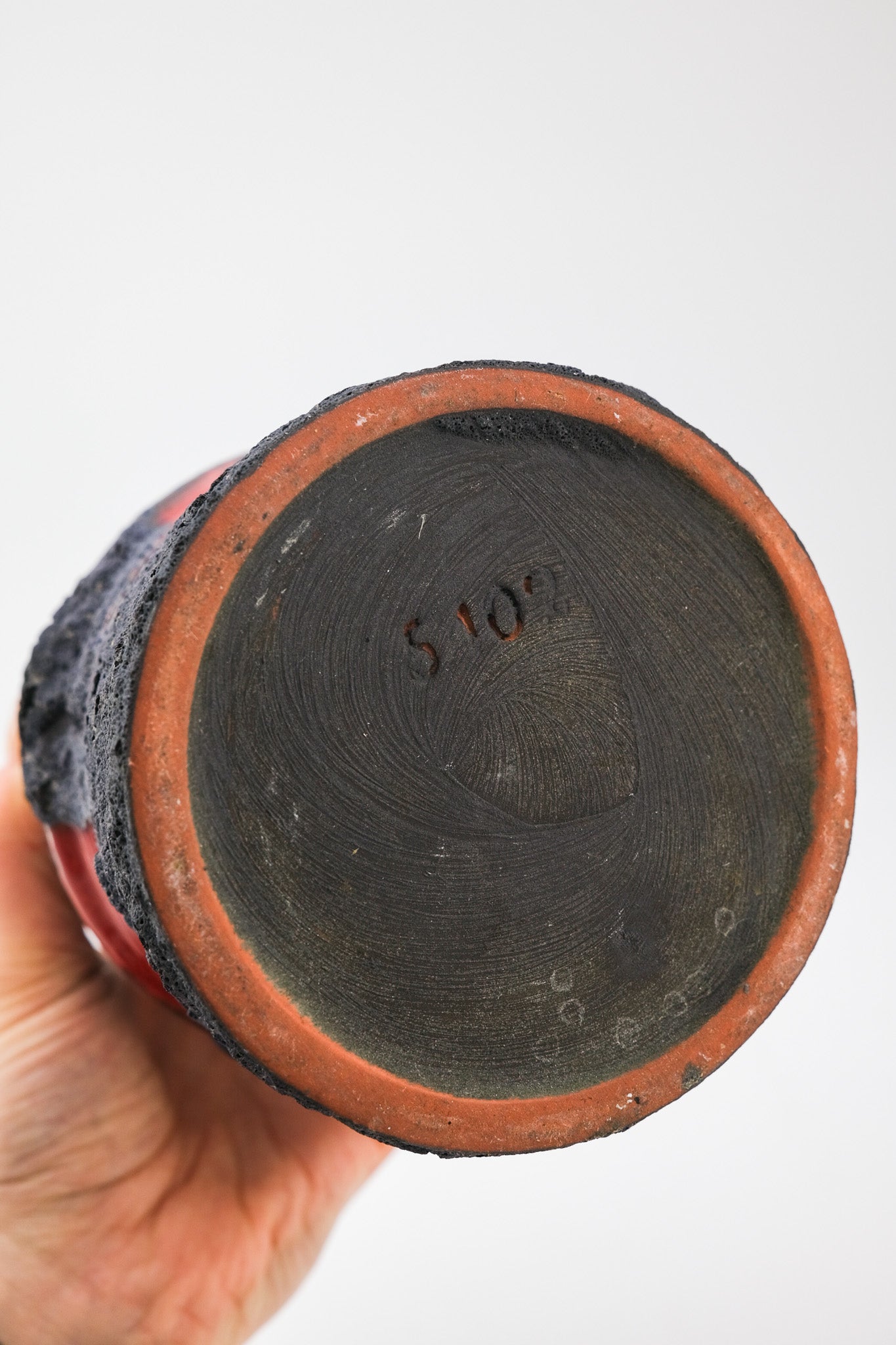 Fat Lava West German Pottery Vase / ファットラヴァ 西ドイツ製 陶器 フラワーベース