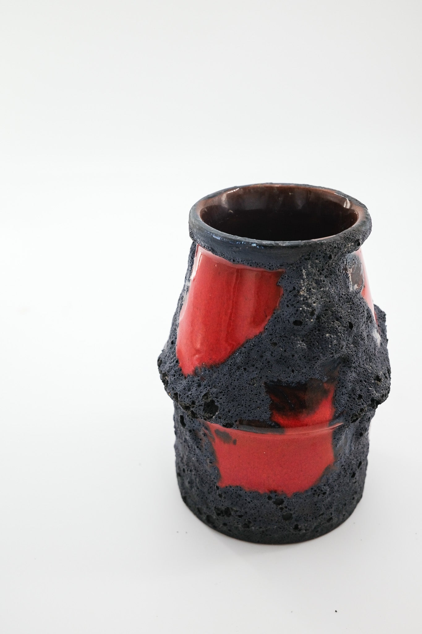 Fat Lava West German Pottery Vase / ファットラヴァ 西ドイツ製 陶器 フラワーベース
