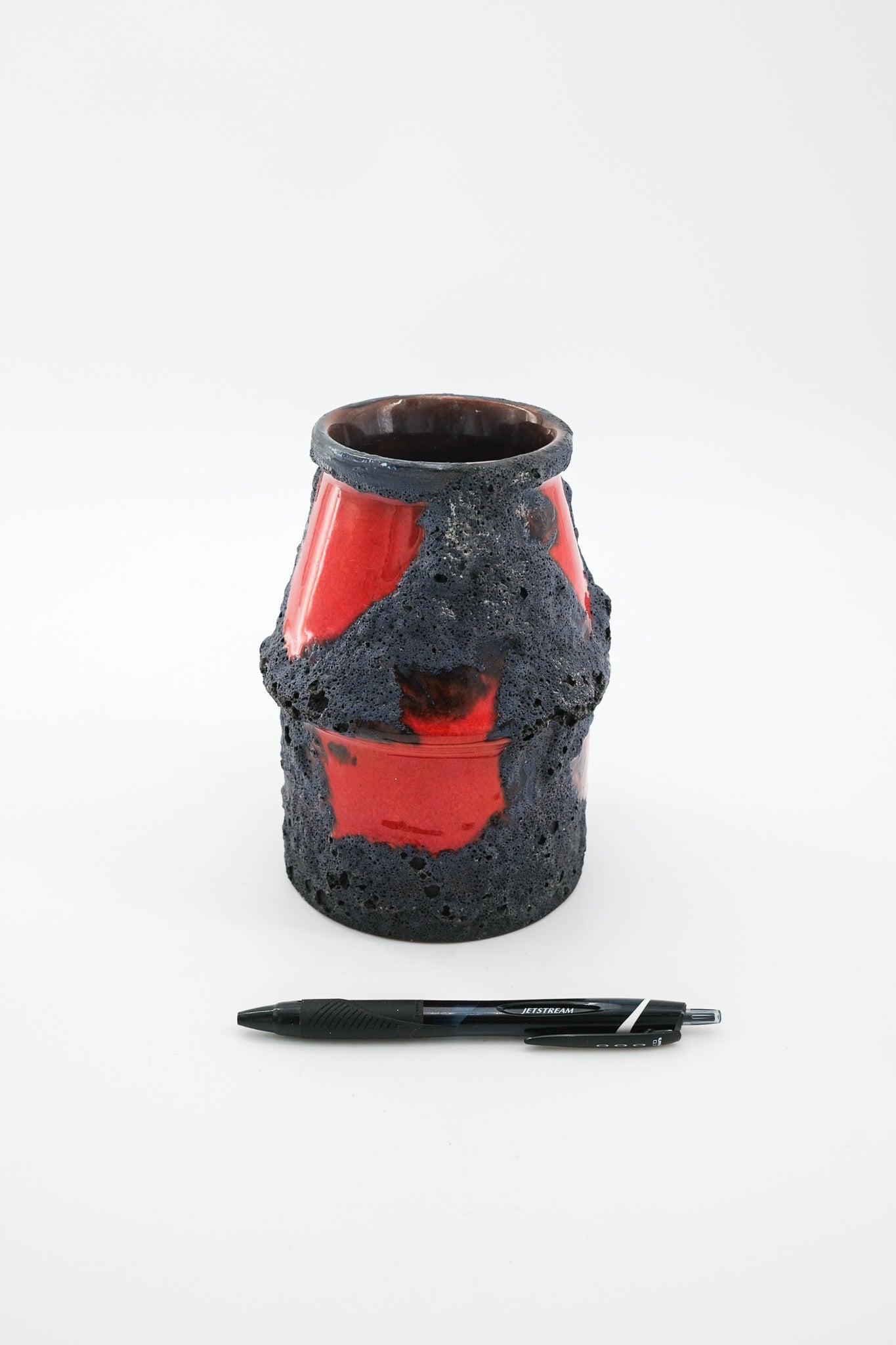 Fat Lava West German Pottery Vase / ファットラヴァ 西ドイツ製 陶器 フラワーベース