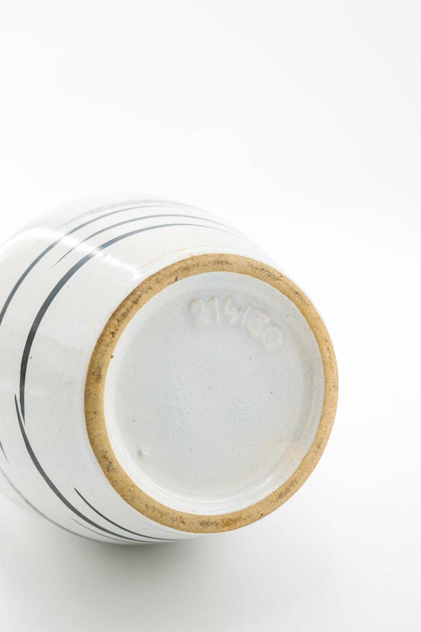 Vintage Pitcher Vase with Atomic Pattern / ミッドセンチュリー アトミックデザイン ピッチャーベース