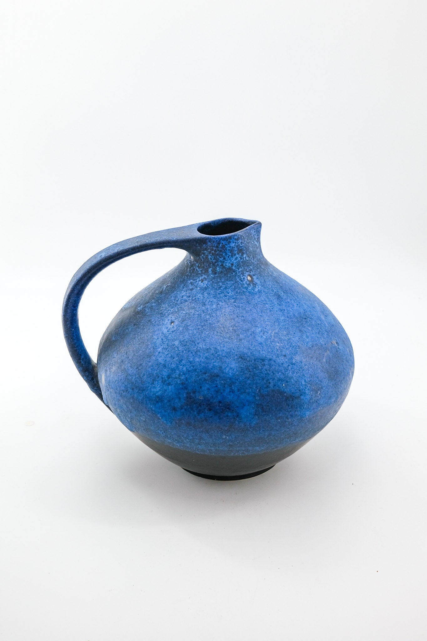 Blue Glazed Handle Vase / ブルーグラデーション ハンドル花瓶