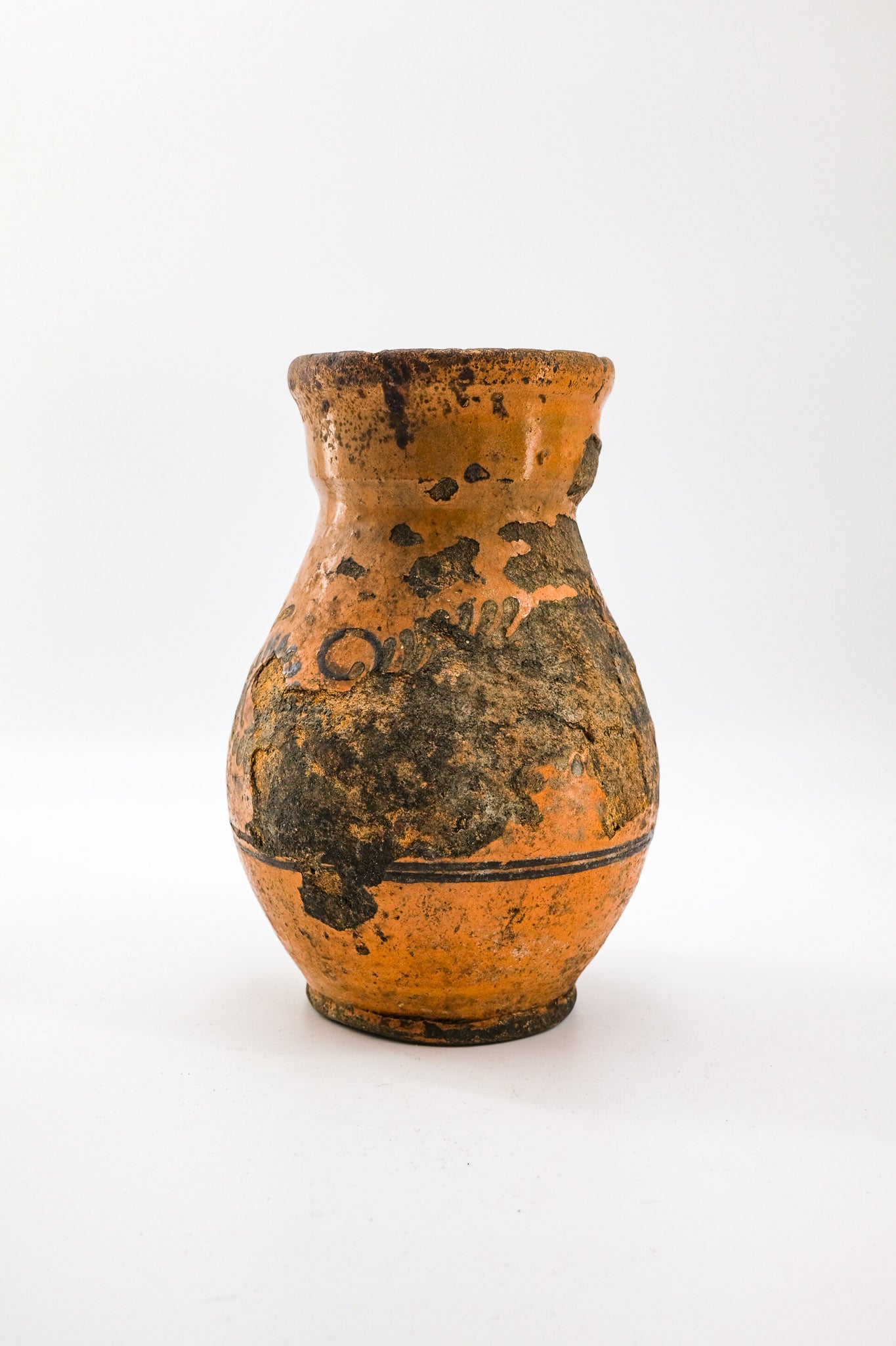 Hand-painted Terracotta Vase / ハンドペイント テラコッタ フラワーベース