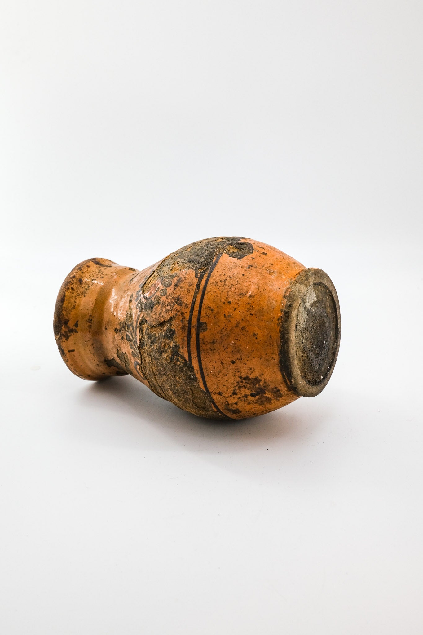 Hand-painted Terracotta Vase / ハンドペイント テラコッタ フラワーベース