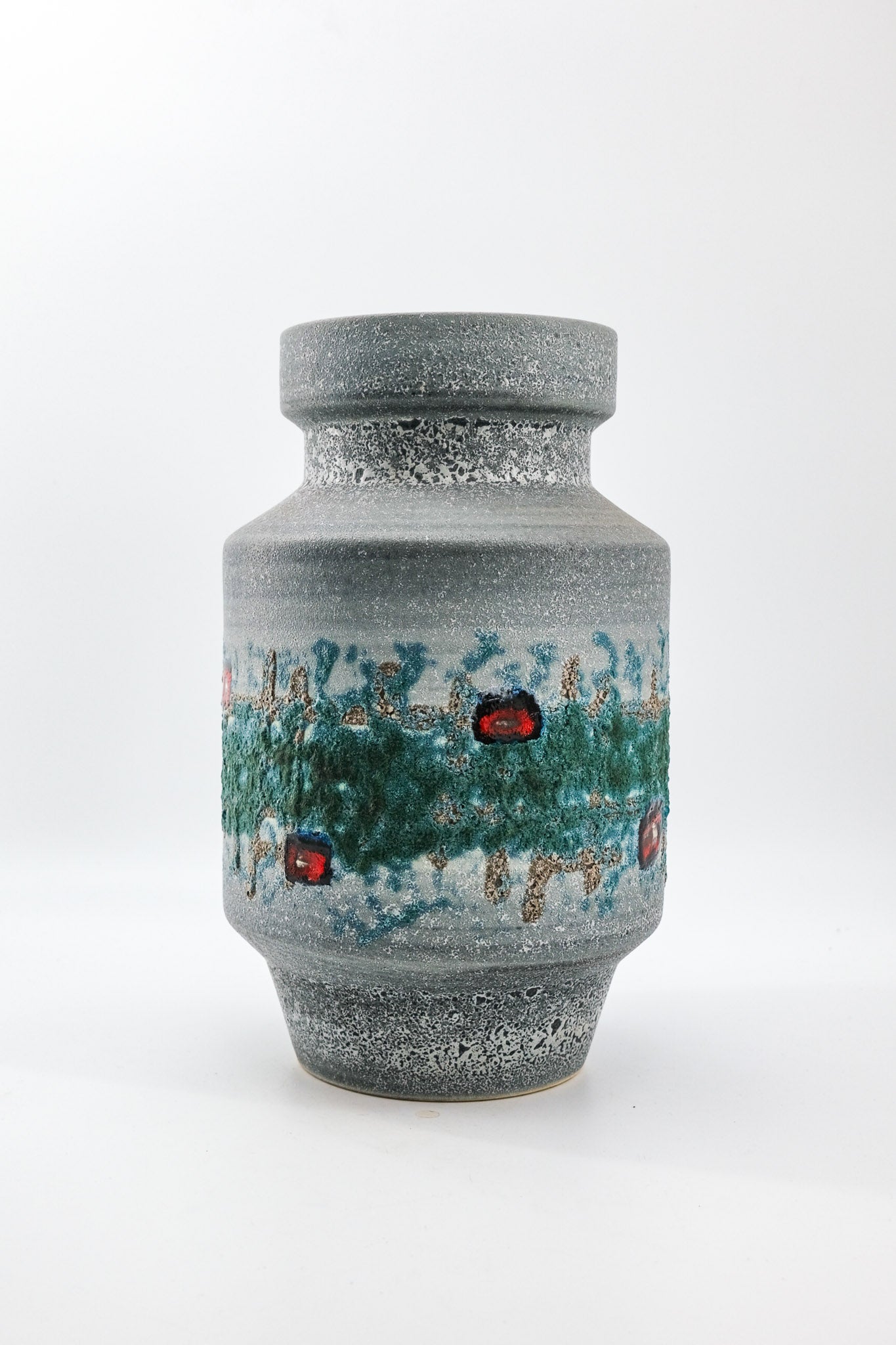 Vintage Fat Lava Flower Vase / 西ドイツ製 ヴィンテージ フラワーベース