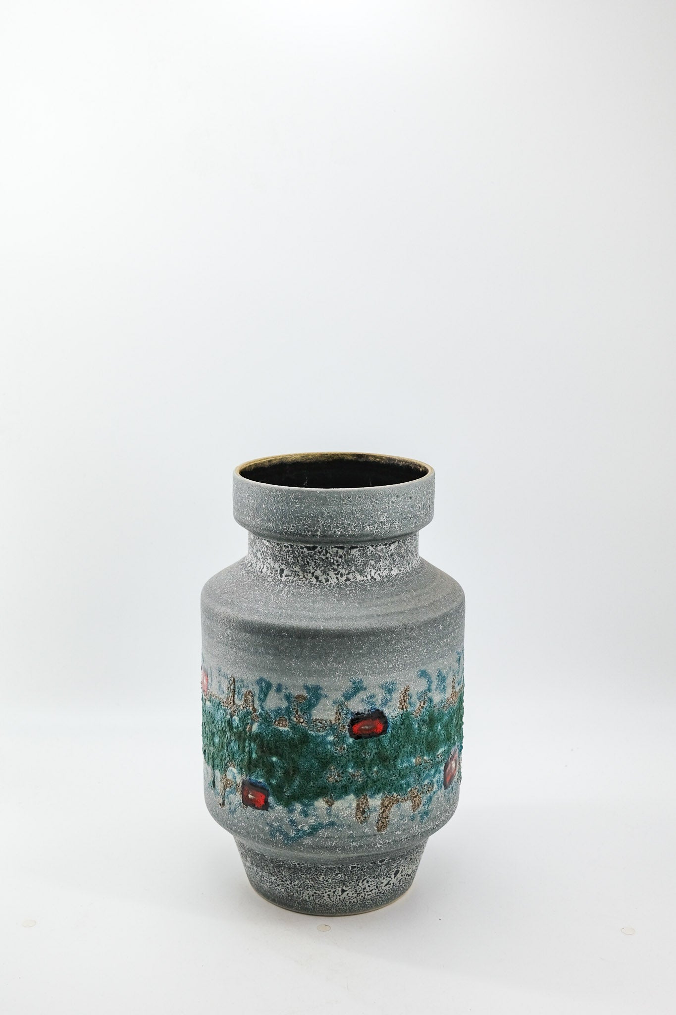 Vintage Fat Lava Flower Vase / 西ドイツ製 ヴィンテージ フラワーベース