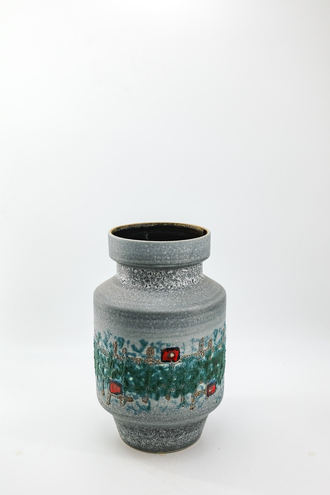 Vintage Fat Lava Flower Vase / 西ドイツ製 ヴィンテージ フラワーベース
