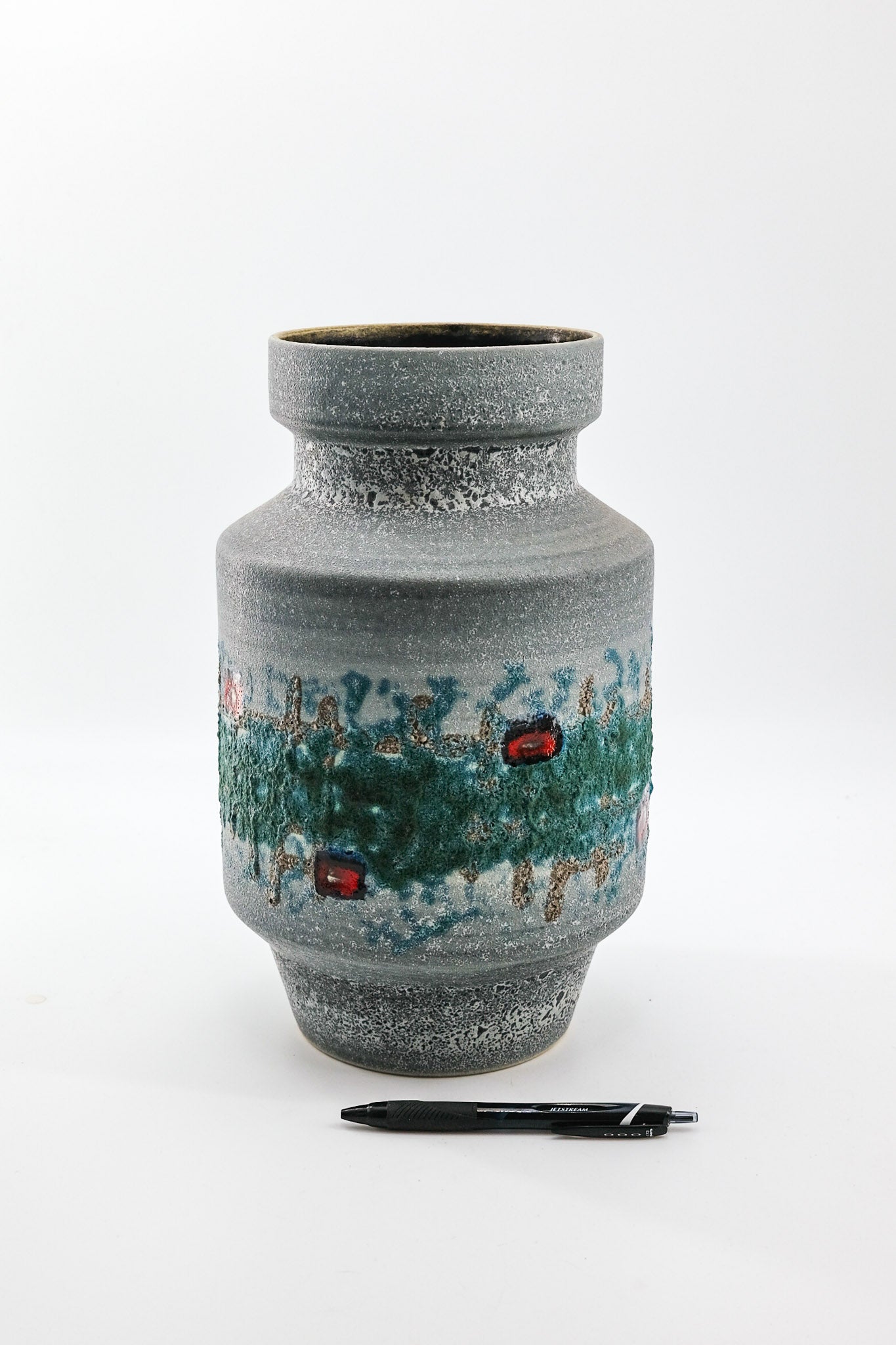 Vintage Fat Lava Flower Vase / 西ドイツ製 ヴィンテージ フラワーベース