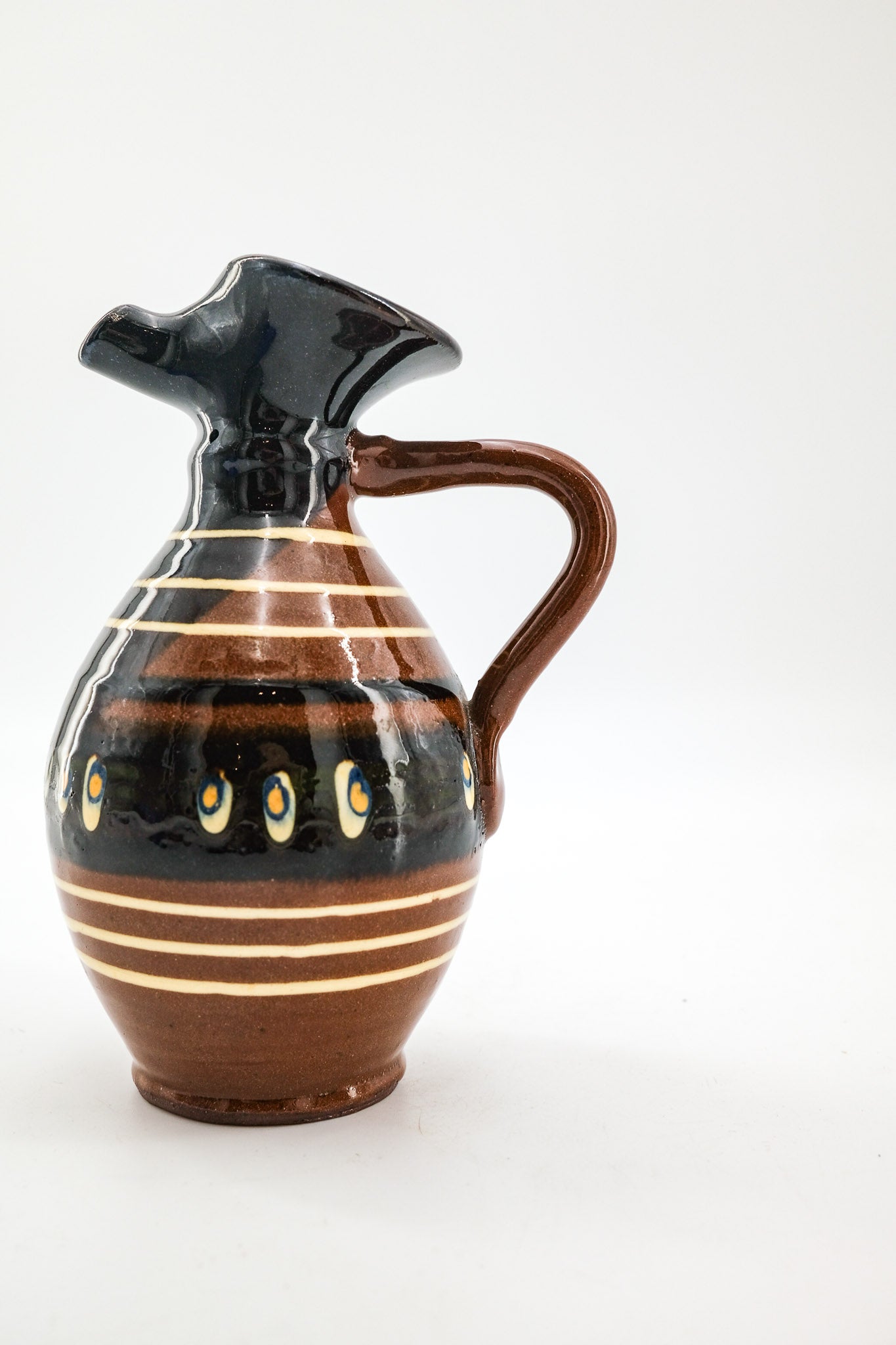 Troyan Pottery Small Pitcher / トロヤン焼き スモールピッチャー
