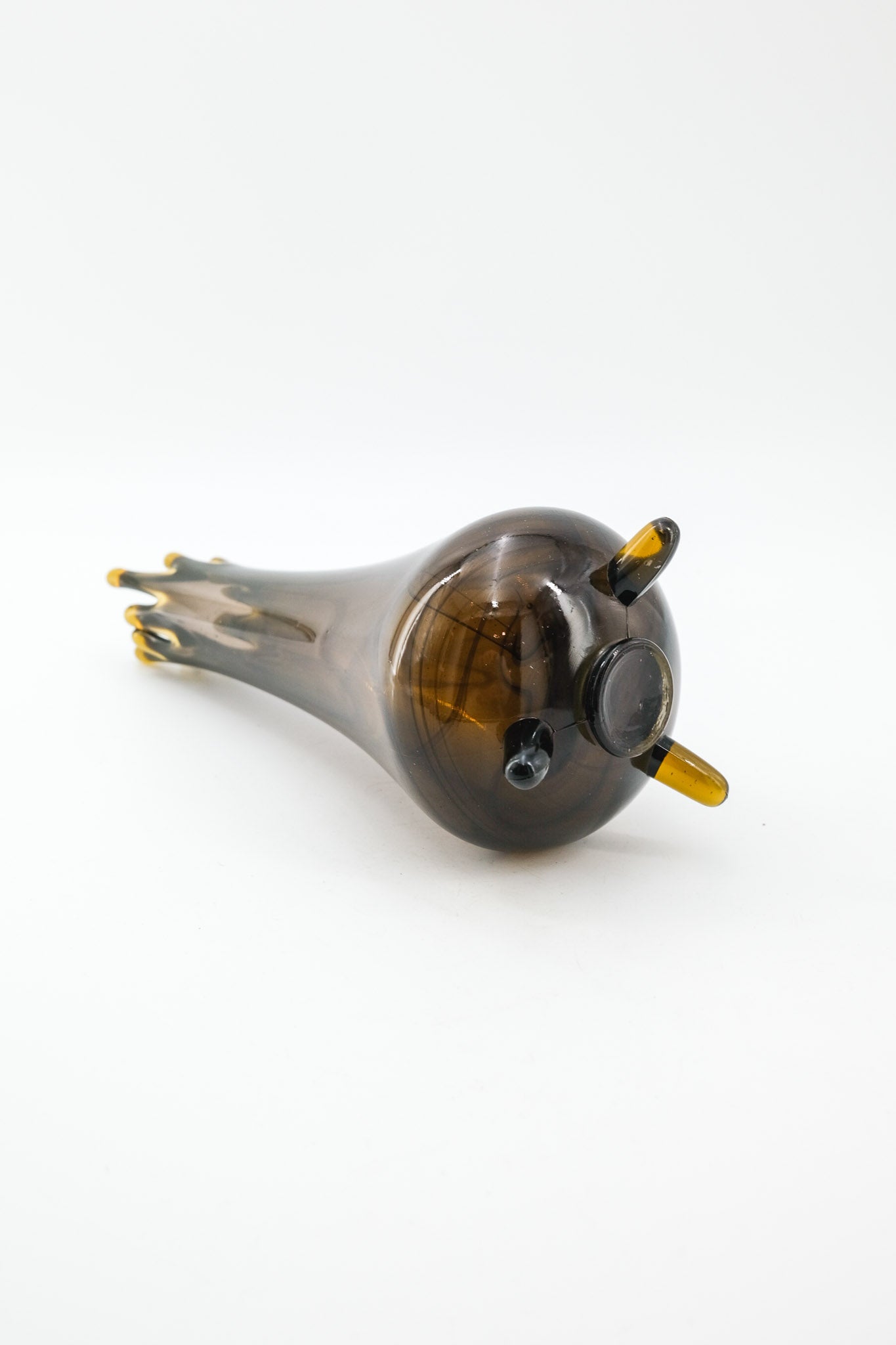 Glass Footed Flower Vase / ガラス三つ足フラワーベース
