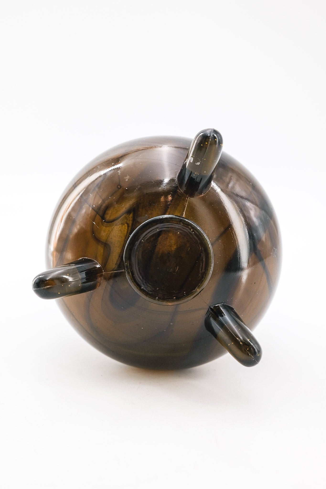 Glass Footed Flower Vase / ガラス三つ足フラワーベース