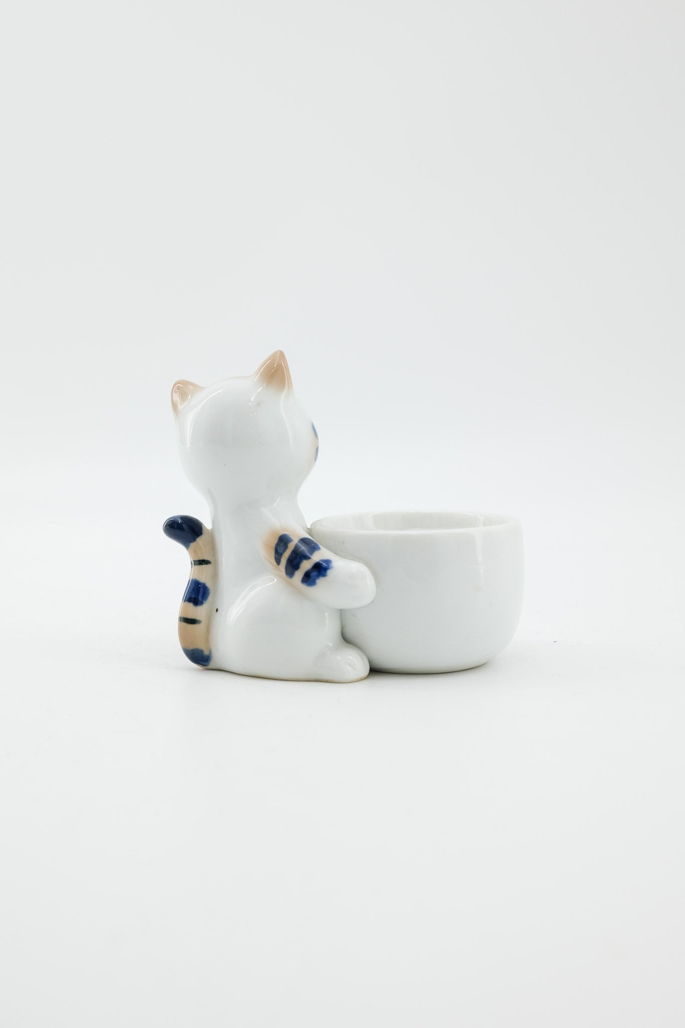 Ceramic Cat Candle Holder / 陶磁器製 猫のキャンドルホルダー