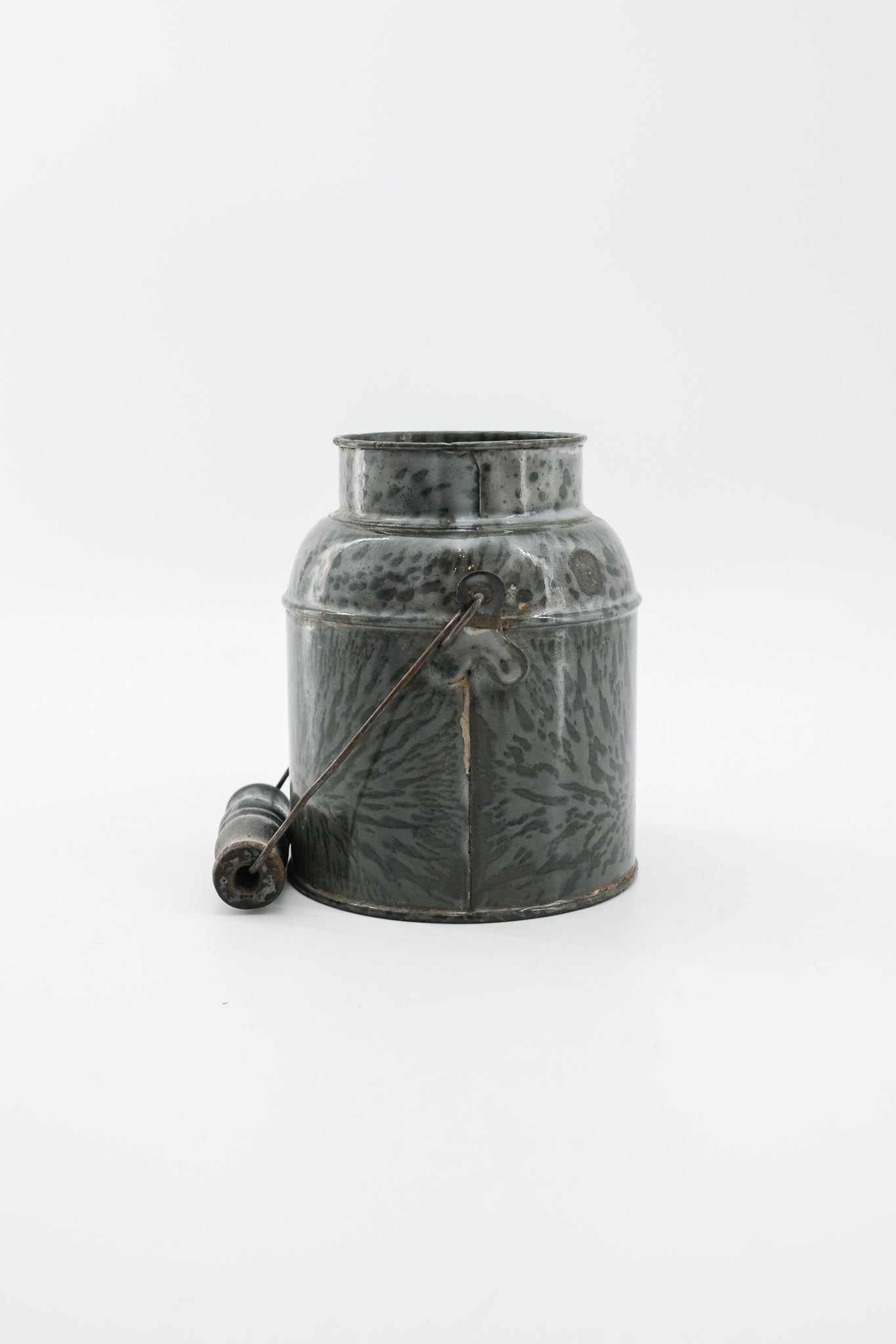 Vintage Enamel Milk Can / ヴィンテージ エナメル ミルク缶