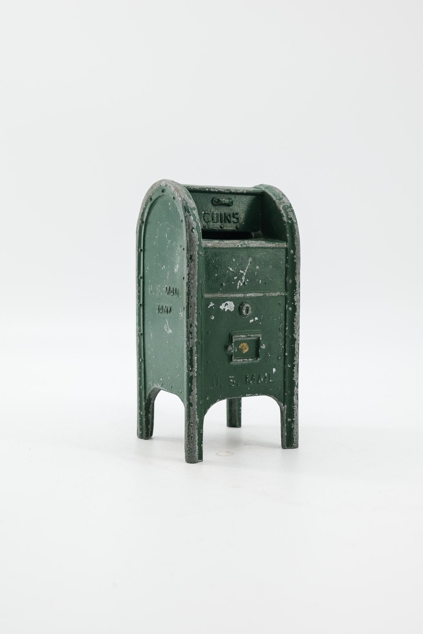 U.S. MAIL Cast Iron Bank / アメリカ ヴィンテージ ポスト型 貯金箱