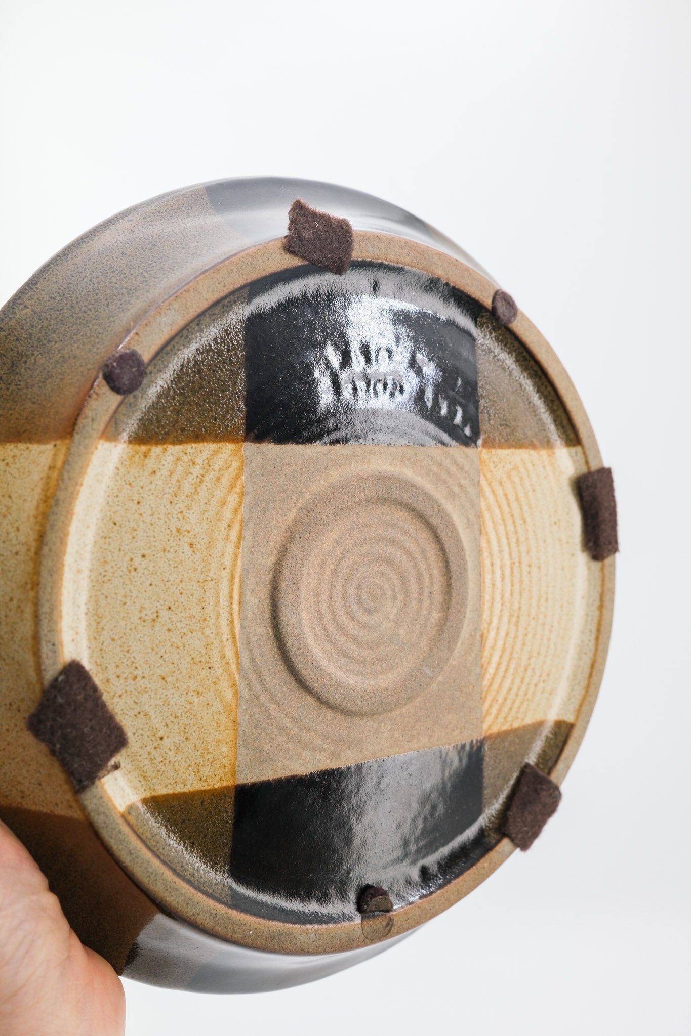 Checkered Ceramic Ashtray / チェッカード セラミック アッシュトレイ（灰皿）