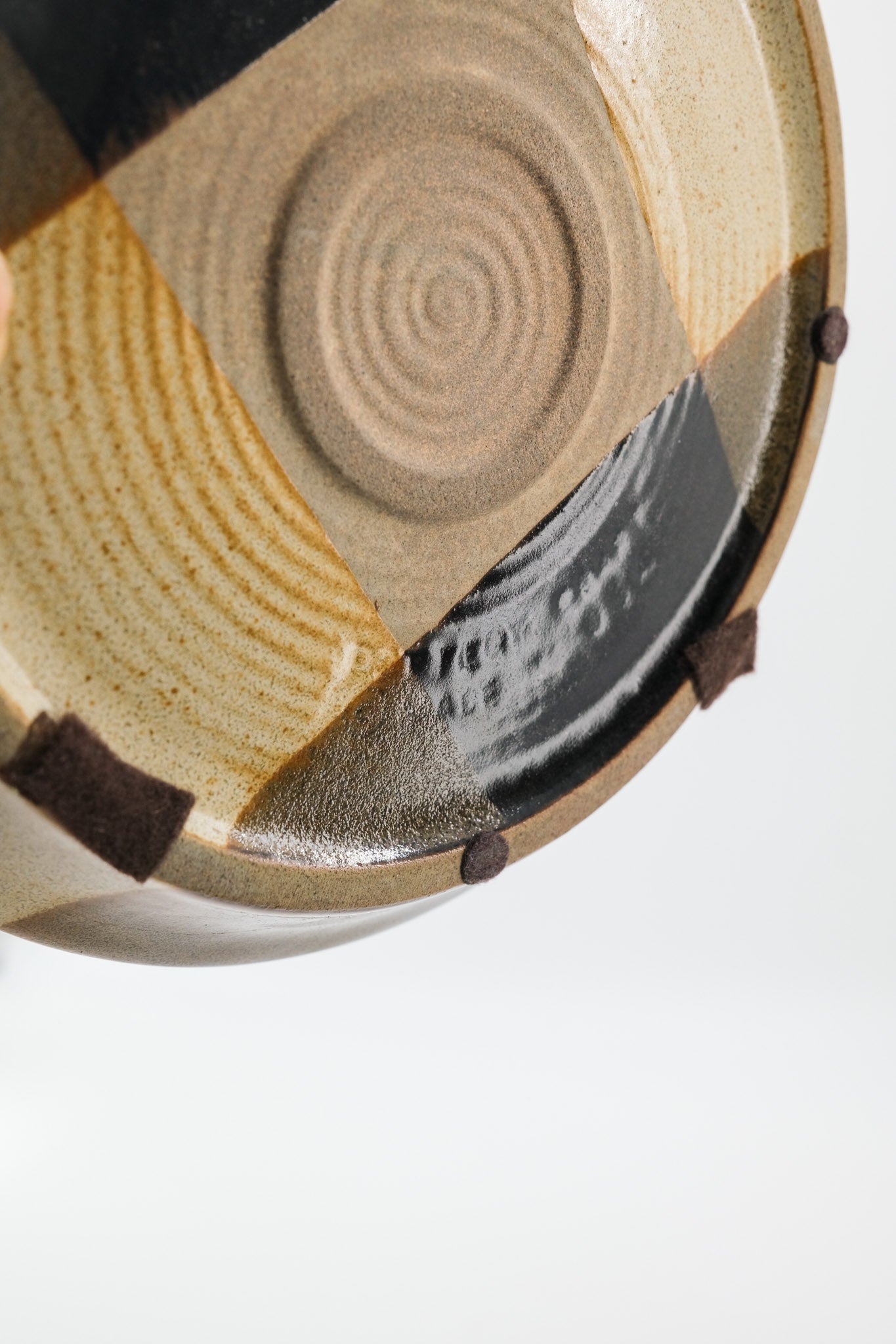 Checkered Ceramic Ashtray / チェッカード セラミック アッシュトレイ（灰皿）