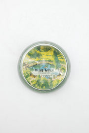 Glass Dome Paperweight - Blue Hole, Castalia, Ohio / ガラスドームペーパーウェイト - ブルーホール、カスタリア、オハイオ