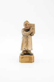 Oculist Figurine / 木彫り人形「眼科医」