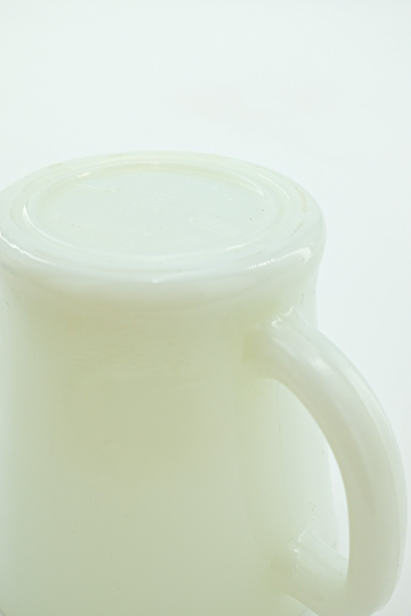 Fire-King Milk Glass Stackable Mug / ファイヤーキング ミルクガラス スタッキングマグ