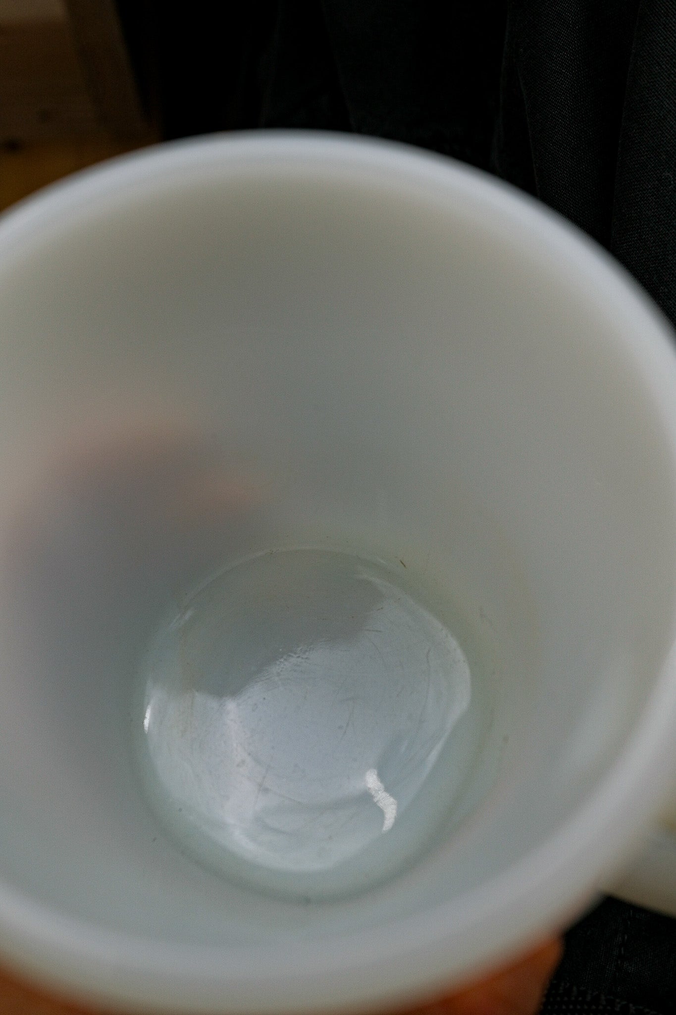 Fire-King Milk Glass Stackable Mug / ファイヤーキング ミルクガラス スタッキングマグ