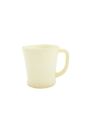 Product Name: Fire-King Ivory D-Handle Mug / ファイヤーキング アイボリー Dハンドルマグ